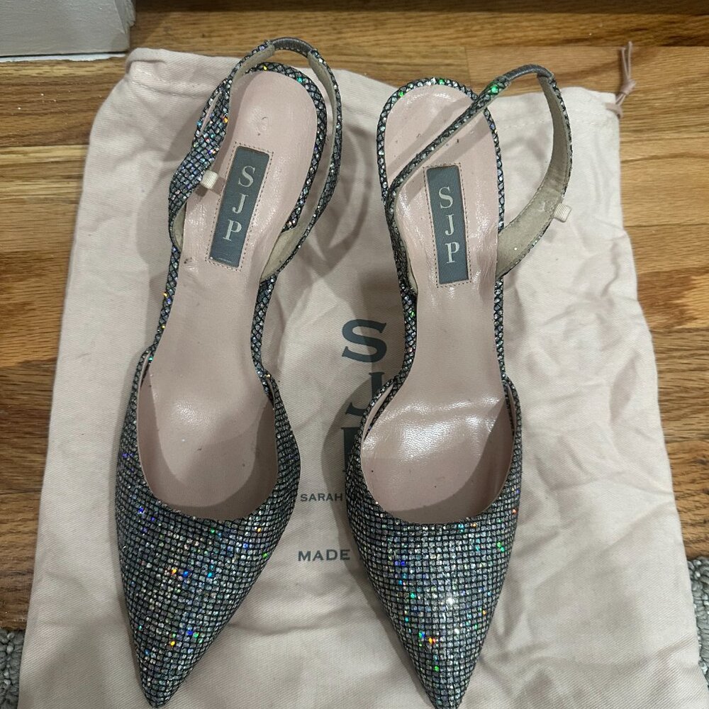 SJP by Sarah Jessica Parker Women's Bliss 70 Pointed Toe Sling-Back Pump